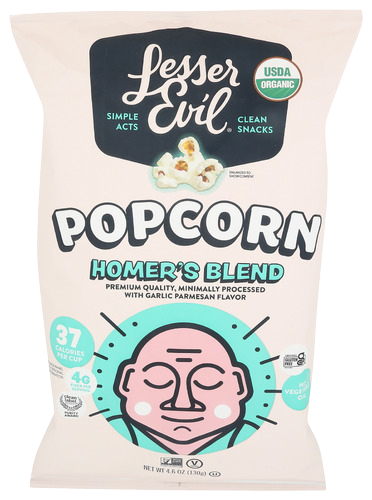 Organic Homers Blend Popcorn - 4.6 OZ