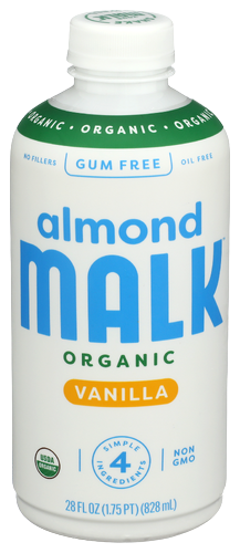 Malk Organic Vanilla Almond Milk - 28 FO