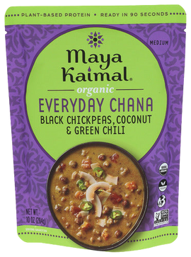 Organic Black Chickpeas, Coconut & Green Chili Everyday Chana - 10 OZ