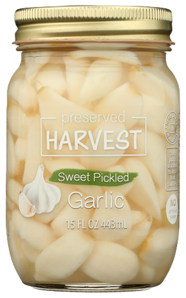 Sweet Pickled Garlic - 15 OZ