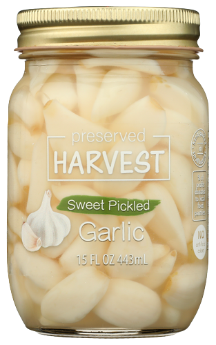 Sweet Pickled Garlic - 15 OZ