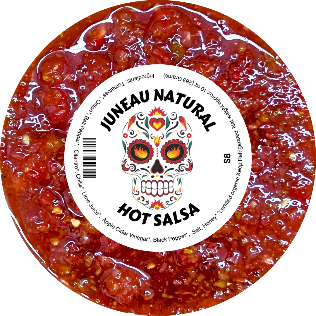 Organic Fresh Hot Salsa - 10 OZ