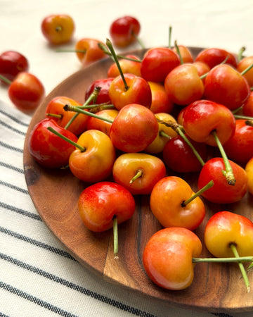 Organic Rainier Cherries - PINT