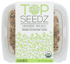 Top Seedz Sea Salt Crackers - 5 OZ