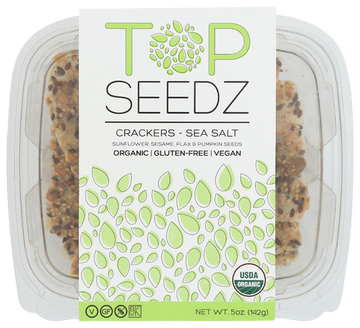 Top Seedz Sea Salt Crackers - 5 OZ