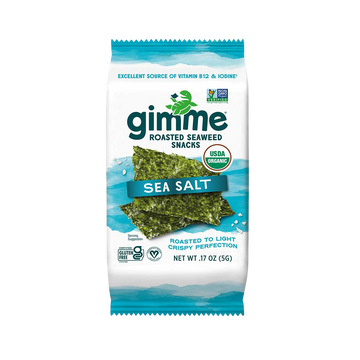 Organic Seaweed Snack Packs - 6x0.17 OZ