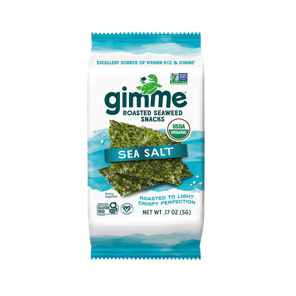 Organic Seaweed Snack Packs - 6x0.17 OZ