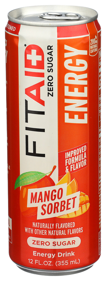 Lifeaid Mango Sorbet Energy Drink - 12 FO