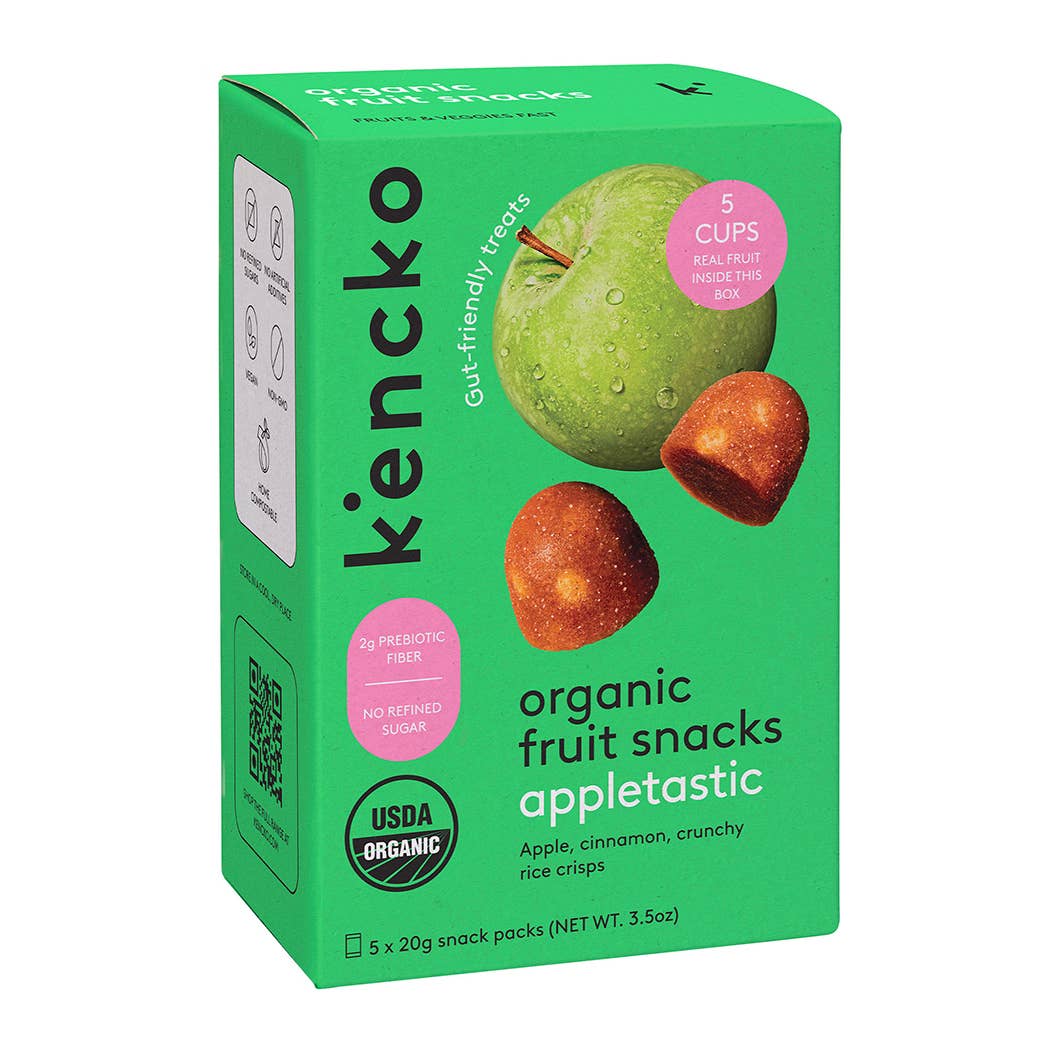 Appletastic Organic Natural Fruit Snacks (5-pack)