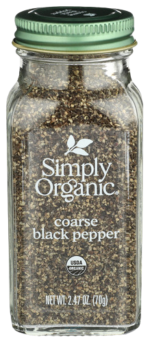 Organic Coarse Black Pepper - 2.47 OZ
