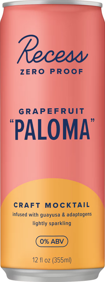 Grapefruit Paloma Zero Proof Mocktail - 12 FO