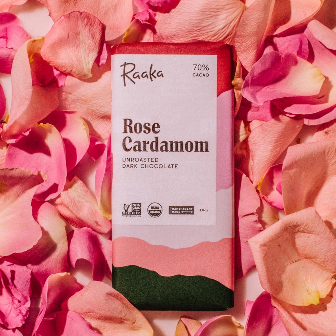 70% Rose Cardamom Bar - Spring Limited Batch