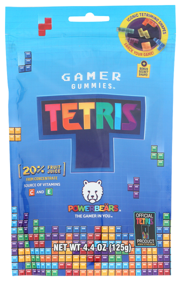 Powerbears Tetris Gamer Gummies - 4.4 OZ