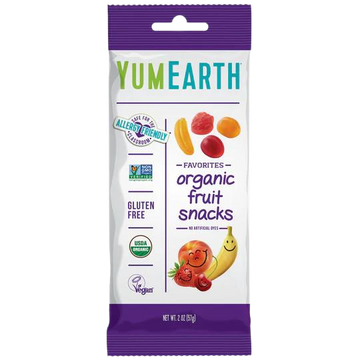 Organic Fruit Snacks - 2 OZ