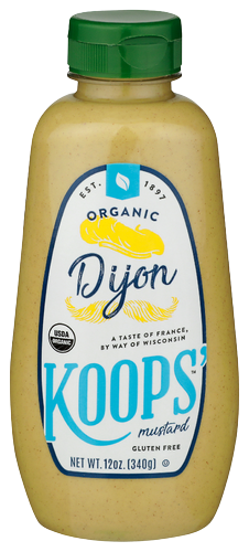 Koops Dijon Mustard - 12 OZ