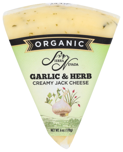 Organic Garlic & Herb Creamy Jack Cheese - 6 OZ