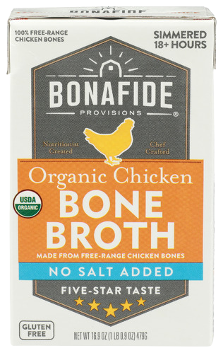 Bonafide Organic Chicken Bone Broth - 16.9 OZ
