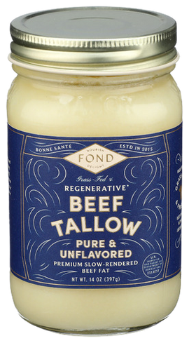 Fond Regenerative Beef Tallow - 14 OZ