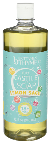 Lemon Sage Liquid Soap - 32 FO