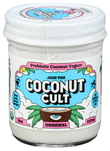 The Coconut Cult Organic Probiotic Coconut Yogurt - 8 FO