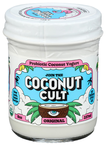 The Coconut Cult Organic Probiotic Coconut Yogurt - 8 FO