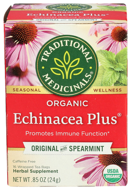 Organic Spearmint Echinacea Plus Tea - 16 BG