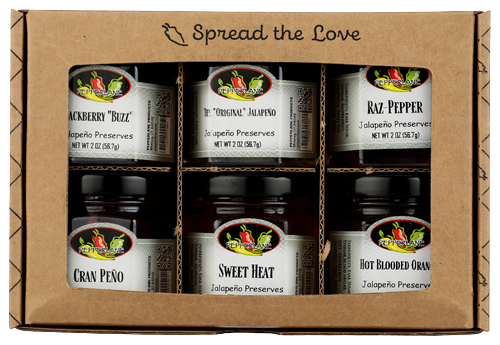 Pepperlane Preserves Gift Box - 6 PK