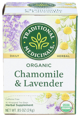 Organic Lavendar Chamomile Tea - 16 BG