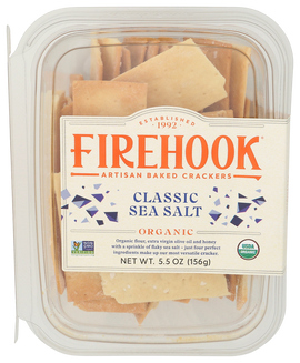 Organic Sea Salt Baked Crackers - 5.5 OZ