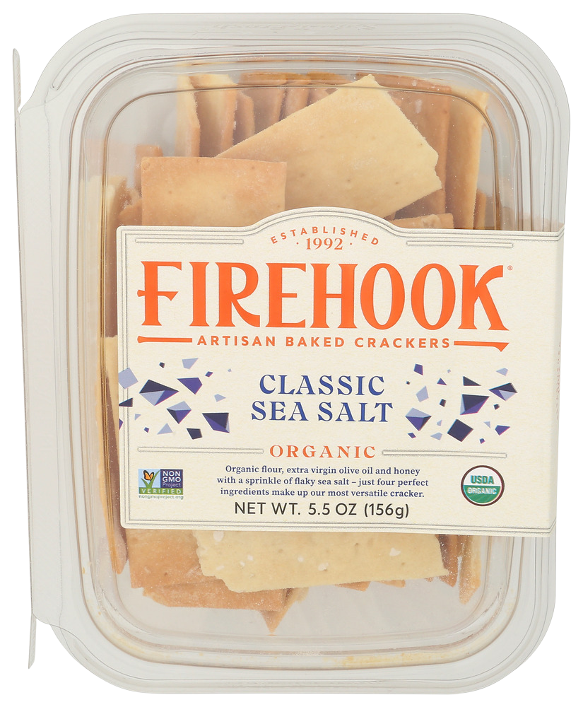 Organic Sea Salt Baked Crackers - 5.5 OZ
