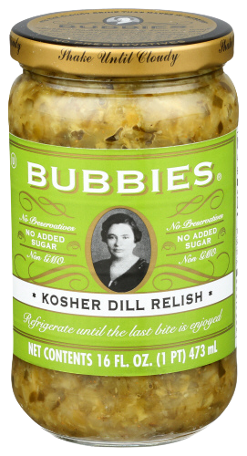 Bubbies Kosher Dill Pickle Relish - 16 OZ