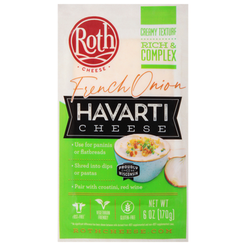Roth French Onion Havarti Cheese - 6 OZ