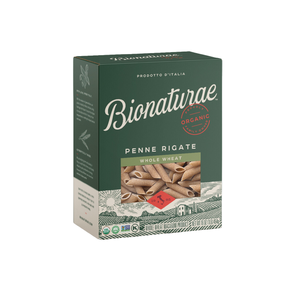 Organic Whole Wheat Pennee Rigate - 16 OZ