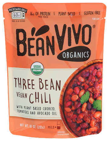 Beanvivo Three Bean Vegan Chili - 10 OZ