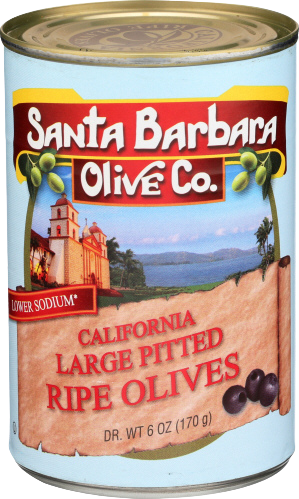 Large Pitted Black Olives - 5.75 OZ