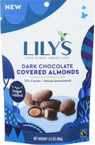 Dark Chocolate Covered Almonds - 3.5 OZ