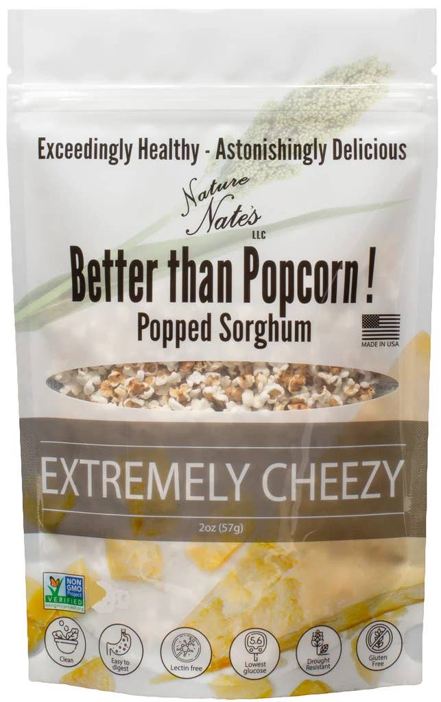 Popped Sorghum Extemely Cheezy - 2OZ