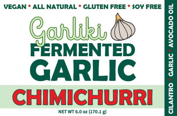 Garliki  "CHIMICHURRI" Fermented Garlic Sauce - 6 OZ