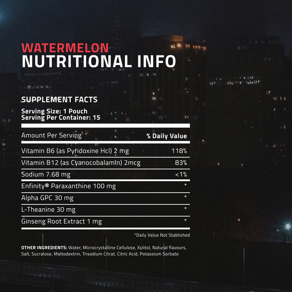 Ultra Pouches - Ultra Focus Pouches (Watermelon) - No Nicotine, No Caffeine