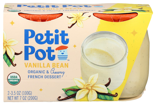 Petit Pot Vanilla French Pudding - 2 PK