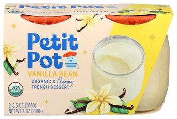 Petit Pot Vanilla French Pudding - 2 PK