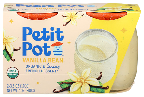 Organic Vanilla French Pudding - 8 OZ