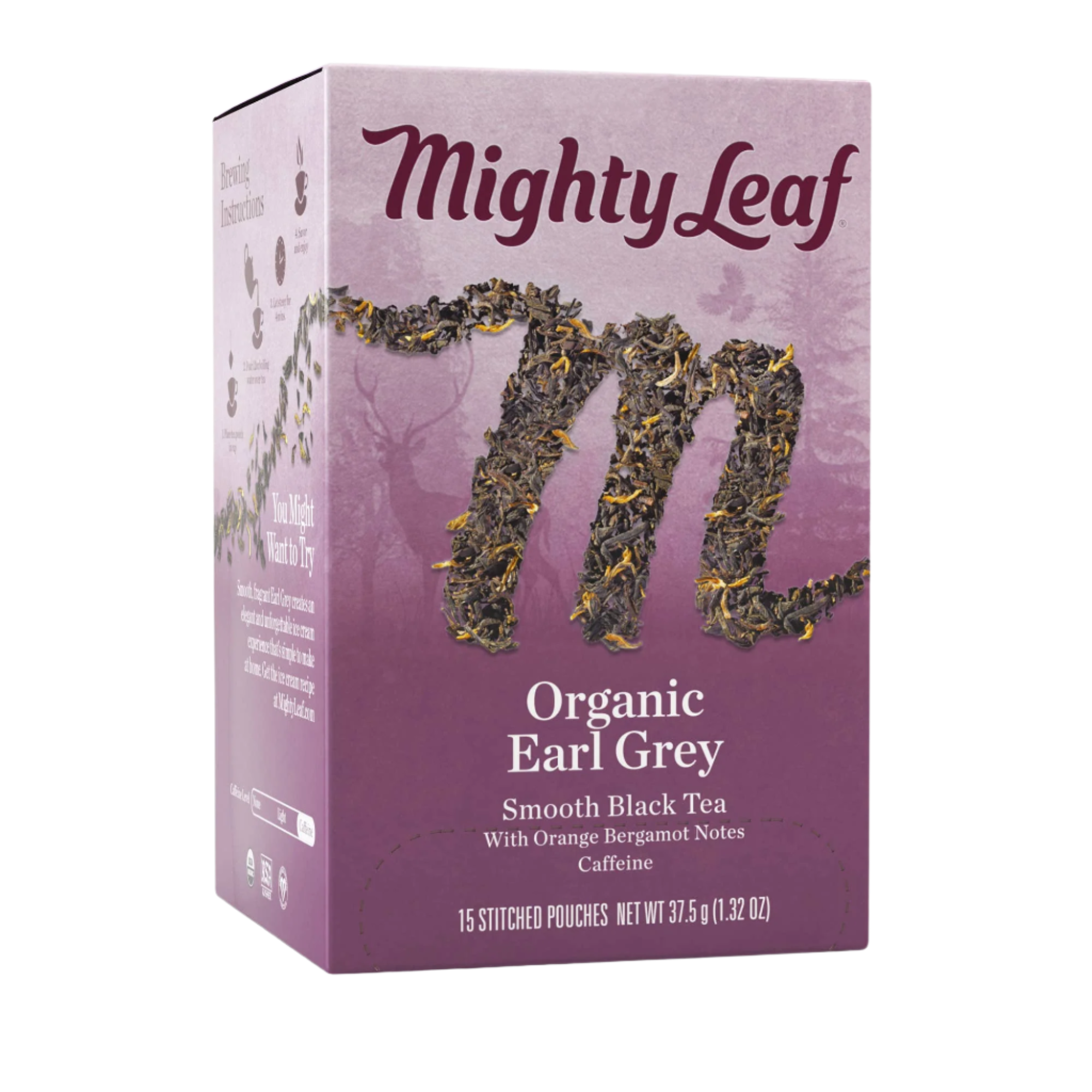 Mighty Leaf Organic Earl Grey - 15 CT