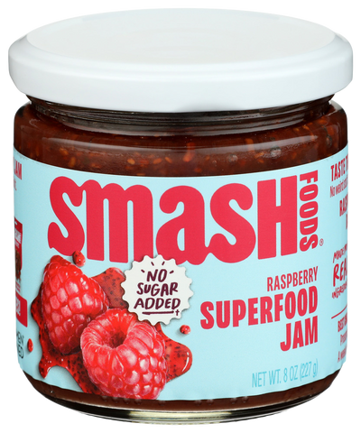 Smash Foods Raspberry Chia Jam - 8 OZ