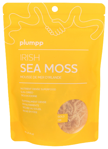 Plumpp Gold Irish Sea Moss - 1.4 OZ