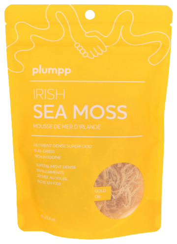 Plumpp Gold Irish Sea Moss - 1.4 OZ