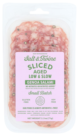 Sliced Genoa Salami - 2.5 OZ