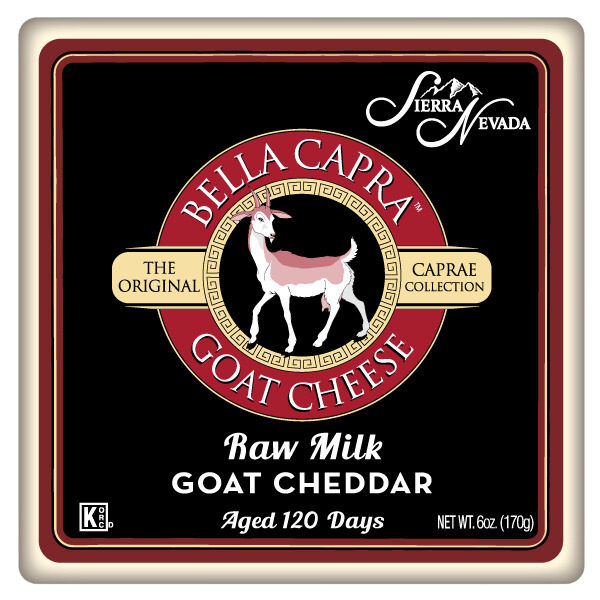 Bella Capra Raw Milk Goat Cheddar - 6 OZ