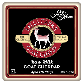 Bella Capra Raw Milk Goat Cheddar - 6 OZ