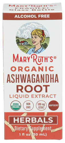 Mary Ruths Organic Ashwagandha Root - 1FO